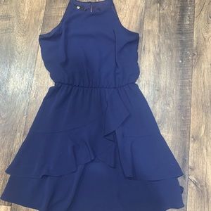 Navy blue, spaghetti strapped